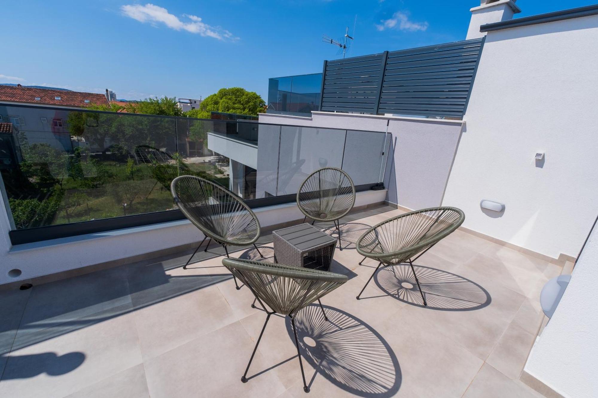 Three-Bedroom Premium Holiday Home Atmosfera With Private Pool&Sauna Vodice Exteriér fotografie