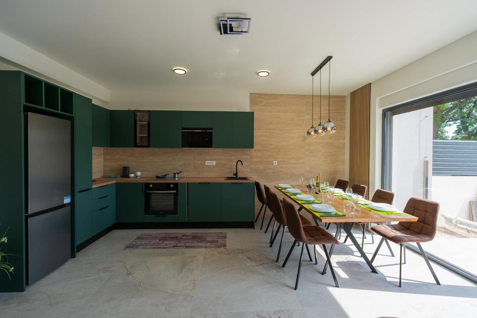 Three-Bedroom Premium Holiday Home Atmosfera With Private Pool&Sauna Vodice Exteriér fotografie