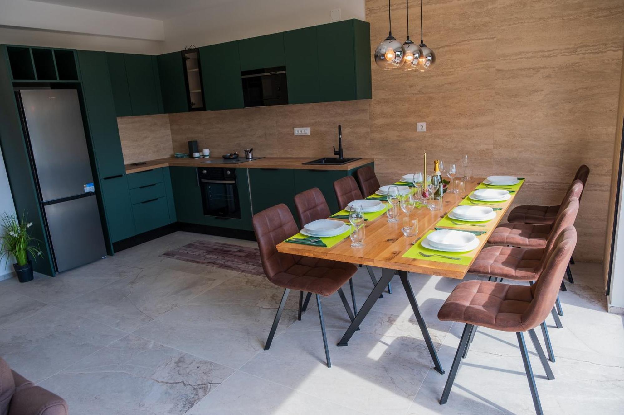 Three-Bedroom Premium Holiday Home Atmosfera With Private Pool&Sauna Vodice Exteriér fotografie