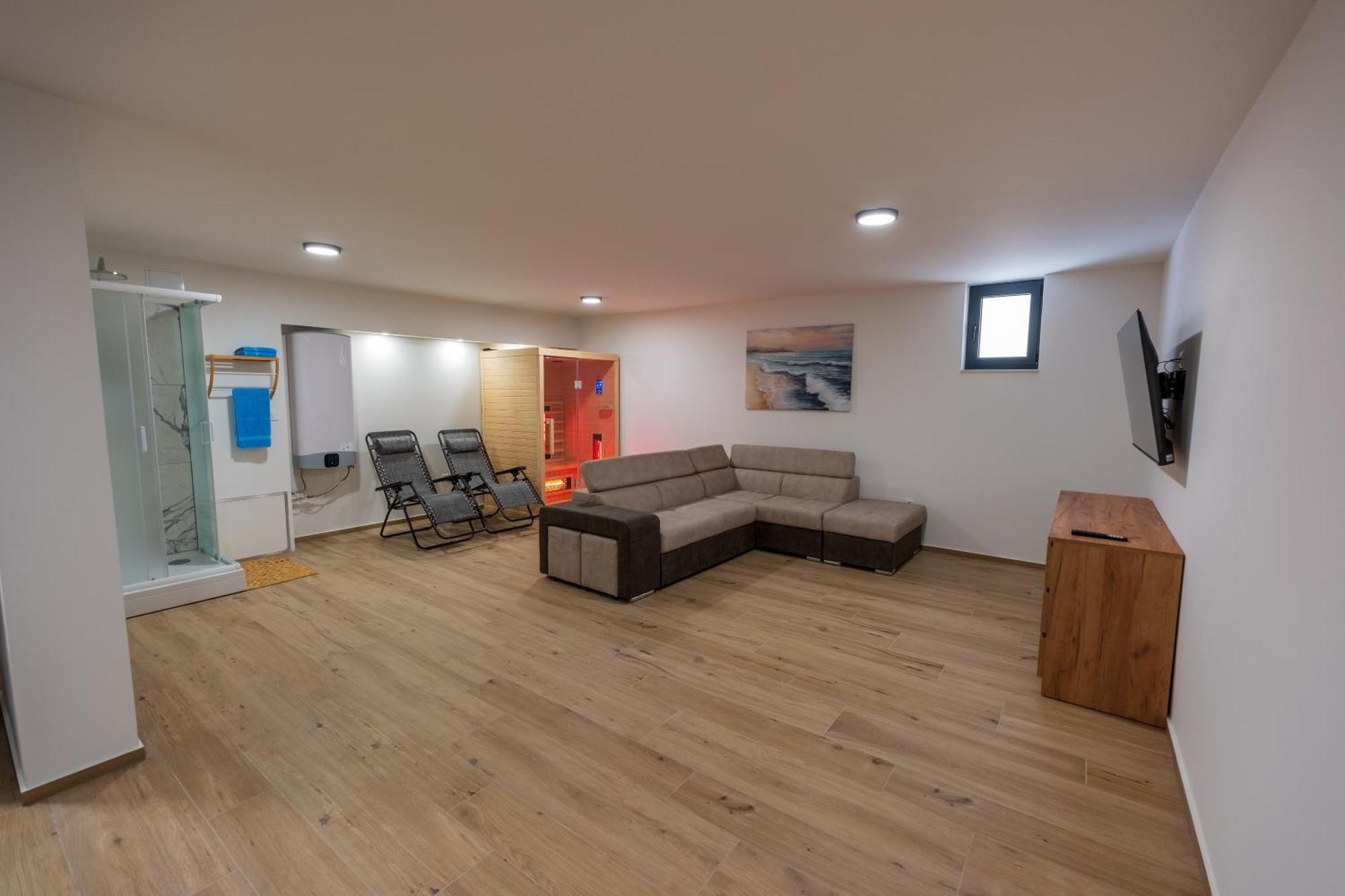 Three-Bedroom Premium Holiday Home Atmosfera With Private Pool&Sauna Vodice Exteriér fotografie